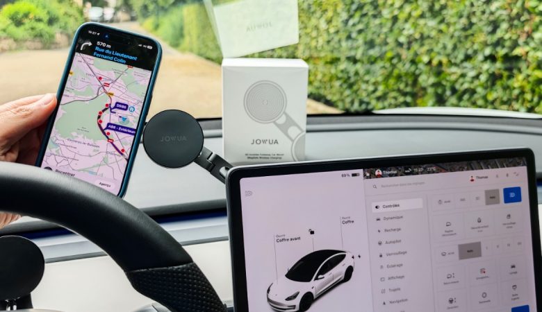 Support téléphone Magsafe Tesla Jowua