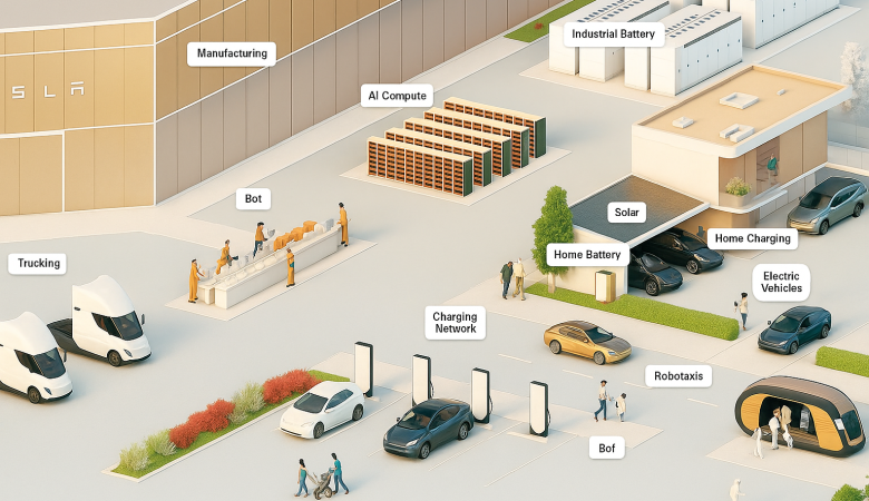 Entreprise Tesla Activités